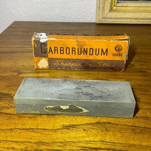 Vintage Carborundum Sharpening Stone